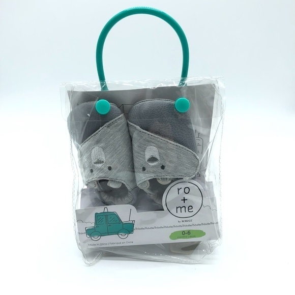 Ro+Me by Robeez Baby Boys' Bear Sneakers 0-6mo - Picture 2 of 10